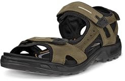 ECCO Mens Offroad 069564 Nubuck Tarmac Tarmac Sandals 13.5-14 UK