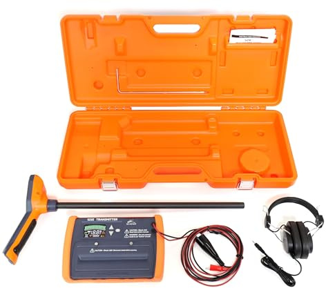 TEMPO Communications 521E Wire and Sprinkler Valve Locator Tool, Irrigation Underground Wire Locator, Buried Wire Locator (2025 Model)