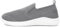 XL Elijah Mens Grey Slip On Canvas Shoe - Size 9 UK - Grey