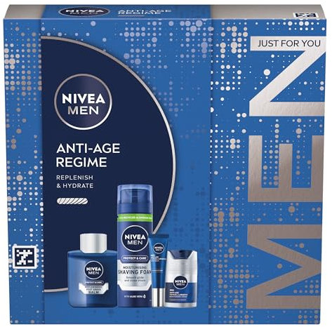 Nivea Men Anti-Age Regime Cadeauset - 365 ml