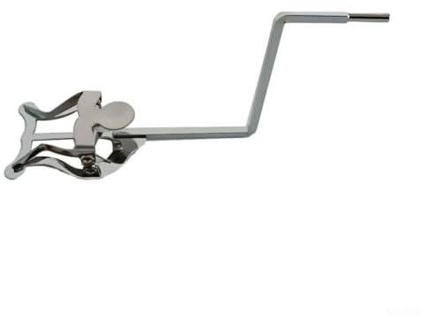 ZAMETTER Saxophon-Notenhalter, Altsaxophon-Lyer-Ständer, Saxophon-Marschleier-Clip, vertikaler Musikhalter (rundes Loch)