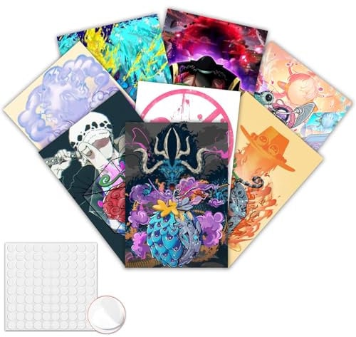 GTOTd Anime Fruit Poster 8 Stück 42 x 29cm (16.5 x 11.4) Anime Merch Party Ungerahmte Version HD Leinwanddruck Poster für Wohnzimmer Schlafzimmer Club Wand Kunst Dekor