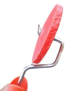 Roller o Mini Rodillo de retoque para juntas/uniones (touch-up) texturizado para cemento, mortero y monocapa, Tematización Hormigón Impreso Estampado (PLANO ARIDO)