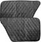 Yitexin 1 Pair Car Door Protector for Dogs, Waterproof & Anti-Slip Pet Door Covers, Black Vehicle Dog Car Window Protector Scratch Guard Accessories from Scratching (Oxford & PP)
