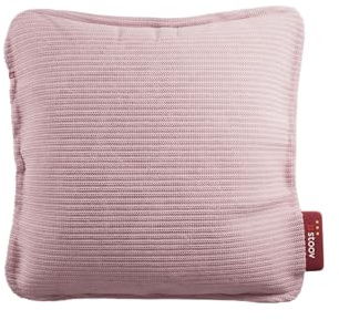 Stoov Wärmekissen - Kabellos & wiederaufladbar - 4 Std. Wärme - Ploov³ | Infrarot-Technologie - Wärmekissen mit wiederaufladbarer Batterie - Mit automatischer Abschaltung - 45 x 45 cm - Soft Pink