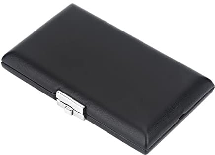 CHICIRIS Custodia per Ance per Fagotto Scatola Contenitore Leggera in Pelle PU per Ance da 6 Pezzi per Suonatori di Fagotto in Legno Nero