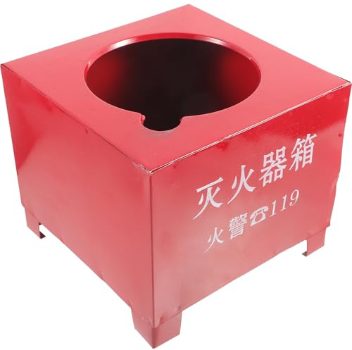 OHPHCALL Base Estintore in Ferro Rosso da 2-4kg Forte Durata e Design Pratico per Estintori in Casa e Auto