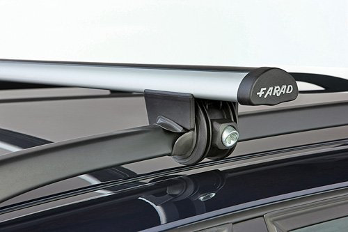 FARAD ME93FF30 - DACHTRÄGER Aluminium FÜR Fahrzeuge MIT OFFENEM RELING