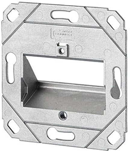 Metz Connect Netzwerkdose Unterputz Einsatz Unbestueckt 3 Port