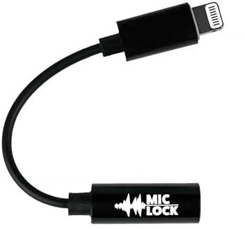 Mic-Lock with SOUNDPASS Lightning Microphone Blocker – Signal Blocking Device for iPhones and iPads Audio Security, Privacy, Counter-Surveillance - Hear Music No Eavesdropping