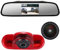 Navinio 1280x720 pixels Auto Dritte Dach Top Mount Bremsleuchte Kamera Bremslicht Rückfahrkamera für Opel Vivaro Surf Concept Life Combo Vauxhall Renault Trafic FIAT Talento Nissan+4.3 LCD Monitor HD