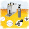 Komplett Set - Zapfanlage, Bierzapfanlage, Bierkoffer, Durchlaufkühler PYGMY 25 LE, 1-leitig Trockenkühler, 30 Liter/h, Green Line, Zapfkopf:Flach