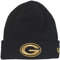 New Era Green Bay Packers NFL Essential Metallic Logo Beanie - One-Size
