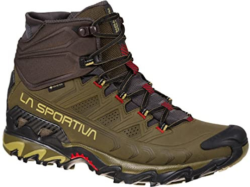 La Sportiva Herren Ultra Raptor II Mid Leather GTX Bergstiefel, Rot (Ivy Tango Red), 41.5 EU