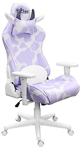 Techni Sport Purple Cow Gaming Chair