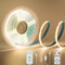 PAUTIX COB LED Streifen Warmweiss 3000K, 3m 480LEDs/M Dimmbar 24V Flexibel LED Strip lights Set mit RF Fernbedienung und Netzteil,CRI 85+ Hell Unterbauleuchte für Home DIY Dekoration,Timerfunktion