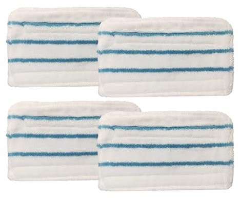 4 Packs Microfiber Replacement Mop Pads Compatible with Black&Decker SM1600 SM1610 SMP20 Series HSMC1361SGP BDH1855SM