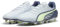 PUMA King Match Fg/AG, Scarpe da Calcio Unisex - Adulto, Frosted Dew Fizzy Apple Gray Skies, 46 EU