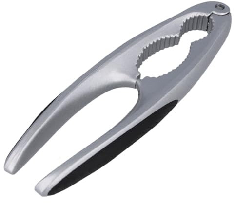 EUROHOME Nussknacker mit hochwertiger Beschichtung - Walnussknacker für alle Nussorten - Stabiler Haselnussknacker 15,5 cm für leichtes Knacken - Schalenknacker für die Küche