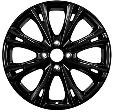 Original Ford Fiesta 2012-2019 Leichtmetallrad 17 8-Speichen-Design, Schwarz