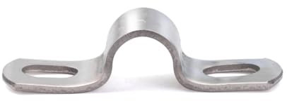 MgcTolBox U-Collier de Serrage Tuyau Robustes Ø10 mm, Anneaux de Serrage - Tuyau Pour Fixation/Attache Tube - 10 Pcs