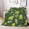 Kuscheldecke Flauschig Decke Dinosaurier, Wolldecke Fleecedecke 200x200 cm, Warme Flanell Wohndecke als Tagesdecke Schlafdecke, Dino Tier Muster Deko Decken M-8