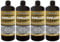 Pro-Kleen Ultrasonic Jewellery Cleaner Solution 4 Litres Concentrated Fluid – 4L Makes 80L - For Ultrasonic Machines - Removes Oils, Scale, Dirt - Suitable for Gold, Silver, Brass, Diamonds & More