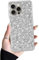 SEHEYA for iPhone 11 Pro Glitter Silicone Case Bling Bling Sparkle Design Slim Fit Protective Shockproof Bumper TPU Cover for Girls Women, Silver