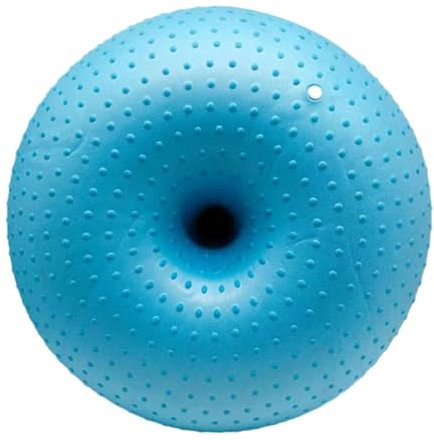LOVIVER Gymnastikball, Donut-Ball, Flexible Sitzgelegenheit, 55,6 cm, aufblasbarer Stabilitätsball, Yoga-Ball für Workouts, rhythmische Gymnastik