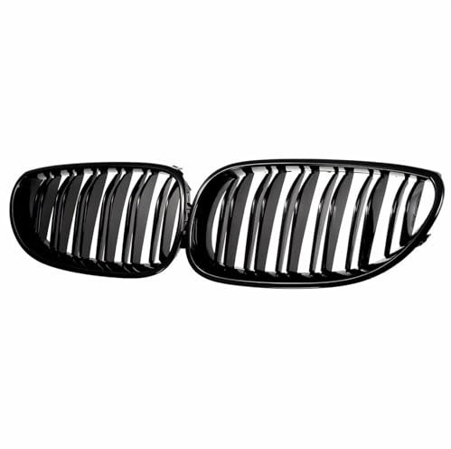 ECZDDEFS Auto Frontgrill Für B&MW 5 Series M5 E60 E61 525i 528i 528xi 530i 2003-2010 Auto Front Sport Nierengrills Grill Racing Grills Frontstoßstangen-Kühlergrill