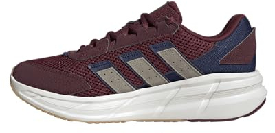 adidas Men's Astrastar Sneaker, Shadow Red/Putty Beige/Dark Blue, 7 UK