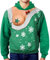 Kwatieh Pullover Herren Winter Strickjacke Herren Warm Weihnachtspulli 164 Weihnachtskleidung Herren Lustig Weihnachtspullover Cool Weihnachtspullover Herren Strick Weihnachtspullover Trinkspiel
