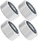 OSALADI Aluminium-Lautsprecher-isolations-Spike-Pads 4 Stück Plattenspieler-isolationsplattform Lautsprecherdämpfer Subwoofer-ständer Lautsprecher-basismatte