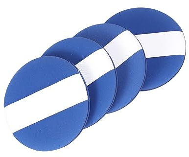 HAPINARY 4pcs Dry Wet Makeup Sponges Non-latex Beauty Sponges Makeup Blender Large Puff Suitable for Foundation Concealer Blush Highlighter Easy to Clean Expand Random Color