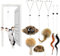 Aidiyapet Jouet interactif pour Chat, Jouet Herbe à Chat- stimule l'instinct de Chasse, pour Chats d'intérieur Adultes (5 PCS)