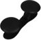 Mipcase Kitchen Cord Winder Kitchen Appliance Cord Reel Wire Holders Kitchen Appliances Cord Winder Kitchen Cable Winder Cord Organizer for Appliances Wall Wire Clips Silica Gel Black
