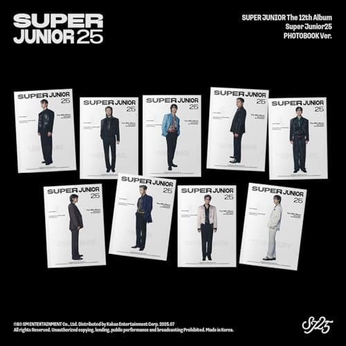 Super Junior25 - Photobook Version - incl. 88pg Photobook, Ticket + Photocard