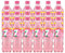 7 ZERO SUGAR Pink Lemonade Flavoured Fizzy Soft Drink Lemon, Lime, and Raspberry Flavour with Sweetners Carbonated Soda 500ml Bottles Low in Calories and No Caffeine Recyclable (Pack of 24)