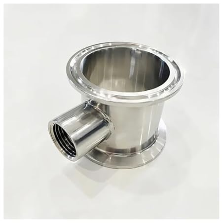 2 (51 mm) OD64mm Tri-Clamp Rückflusssäule mit 1/2 FNPT for Zuhause, Höhe (50, Dicke 2 mm, Edelstahl 304