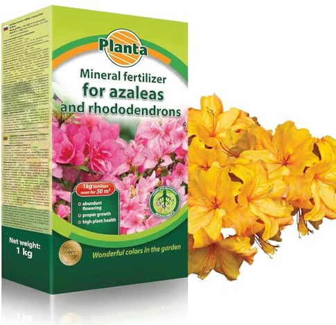 Rhododendron and Azalea Fertiliser, Granules, 1kg, Garden Feed