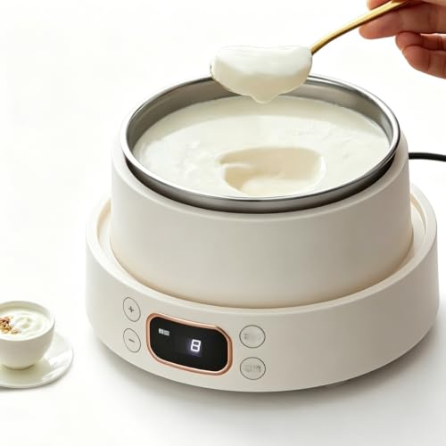 Yogurtiera Digitale, 4 Modalità Timer Spegnimento Automatico