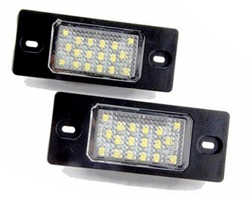 GOFORJUMP 2 STÜCKE SMD3528 6000 Karat 18 LEDs Kennzeichenbeleuchtung Kennzeichenbeleuchtung Für Für Porsche Cayenne VW Touareg Passat Golf 5 5D Touring
