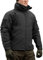 M-Tac Taktische Jacke mit Kapuze, Fleece gefüttert, wasserabweisende Softshelljacke für Herren, schwarz, 3XL