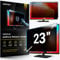 Universal 23 - 16:9 Aspect Ratio - Computer Privacy Screen Filter for Widescreen Computer Monitors - 20.6 x 12.0 = 524 x 306 mm - Monitor Frame Hanging Type