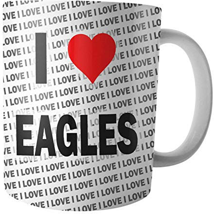 I Love Eagles – Tee – Kaffee – Tasse – Tasse – Geburtstag – Weihnachten – Geschenk