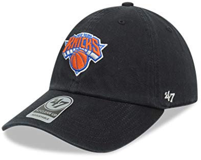 47 New York Knicks NBA Clean Up Adjustable Cap Hat (One Size), Marineblau, Einheitsgröße