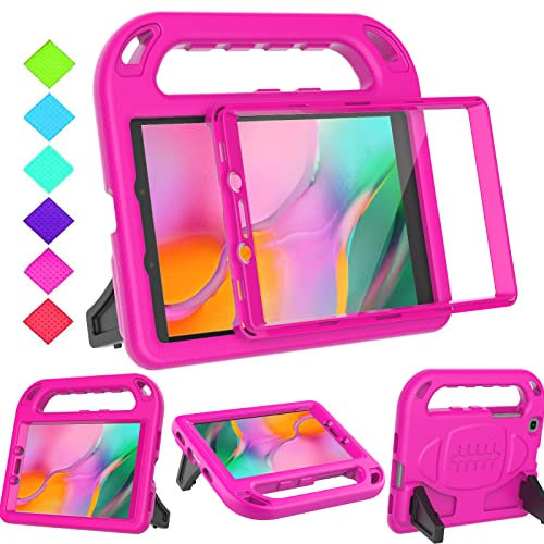 BMOUO - Fundas de Tablet para Samsung Galaxy Tab A 8.0 2019 con Protector de Pantalla Integrado