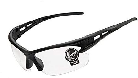 Unisex Cycling Glasses Windproof Clear Sports Glasses UV Protection Eyewear for Men Women Outdoor Driving