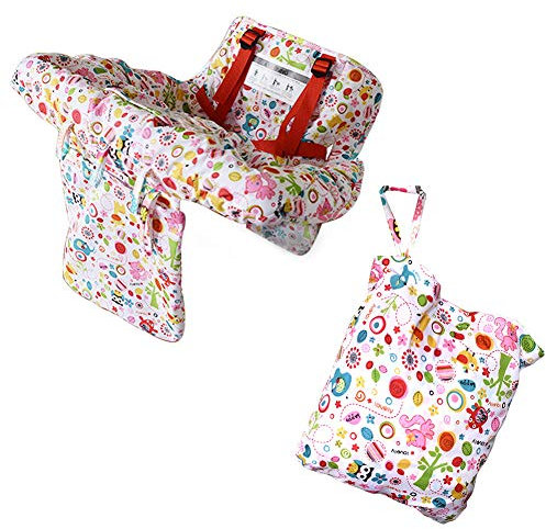 FYBlossom Einkaufswagenschutz Mit Gurt Für Das Kind, Universelle Passform Einkaufswagen-Hygieneschutz Einkaufswagen Und Hochstuhl Bietet Für Babys Oder Kleinkinder (Style C)