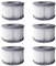 YanBan Whirlpool-Filter für MSpa aufblasbare Pools, verbesserte Version, Filterkartuschenpumpe, passend für MSPA alle gängigen Whirlpools, 6 Stück
